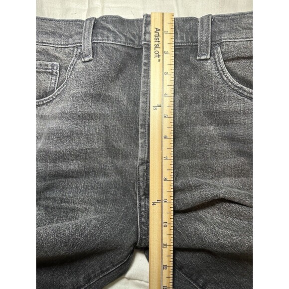 7 FOR ALL MANKIND Boy Bootcut Jeans with Frayed Hem Women's SIZE 30 NWT - Picture 10 of 12